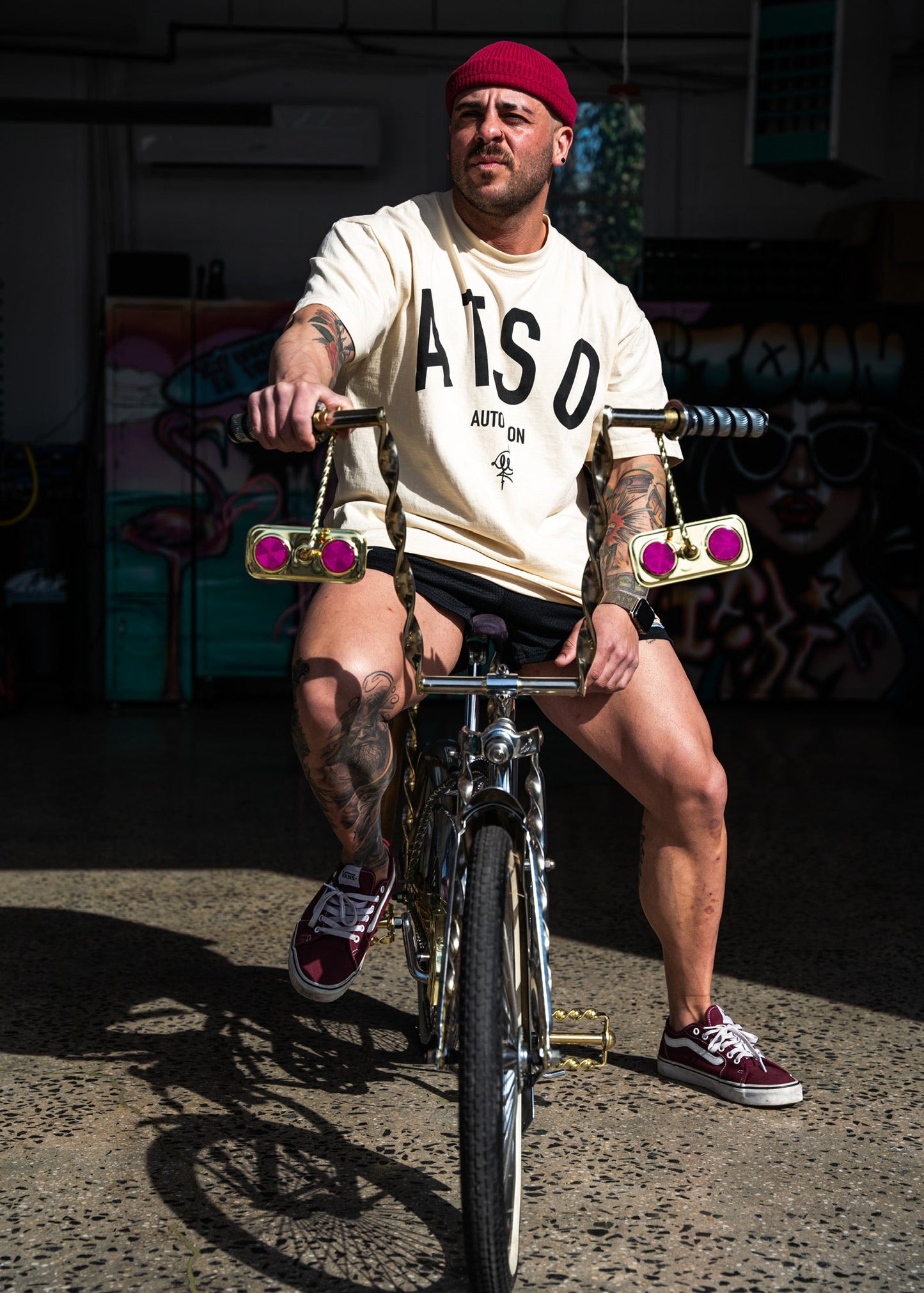 ATSO OVERSIZED LOGO TEE (SAIL)